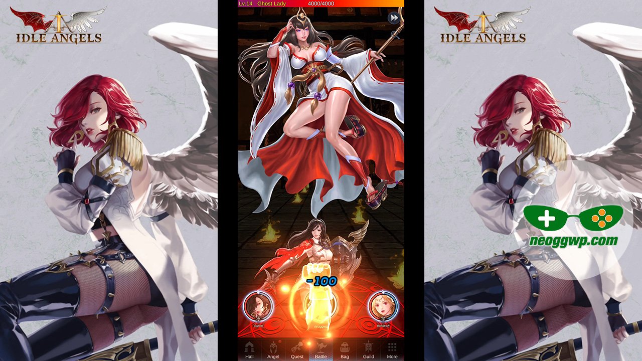 Idle Angels Idle RPG NEO GGWP New Mobile Game Android iOS. 